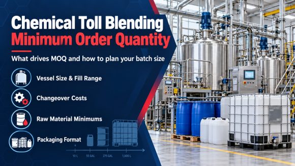 Chemical Toll Blending Minimum Order Quantity: A Planning Guide