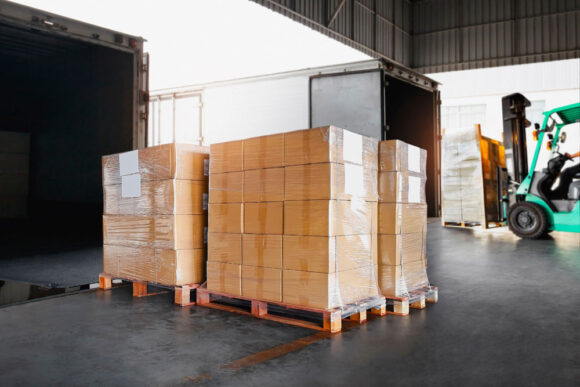 Packaged Boxes of bulk chemical orders